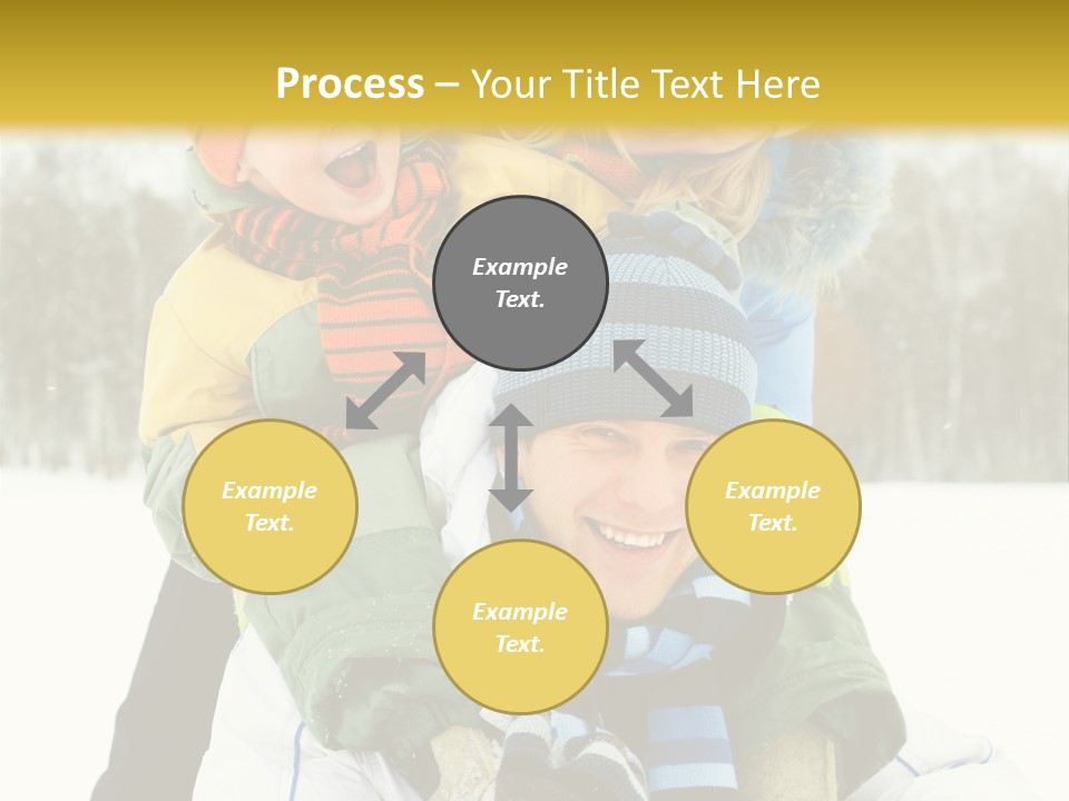 Ride Clothes Trees PowerPoint Template