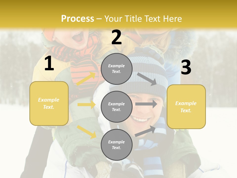 Ride Clothes Trees PowerPoint Template