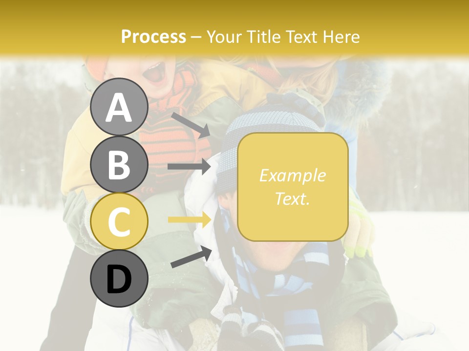 Ride Clothes Trees PowerPoint Template