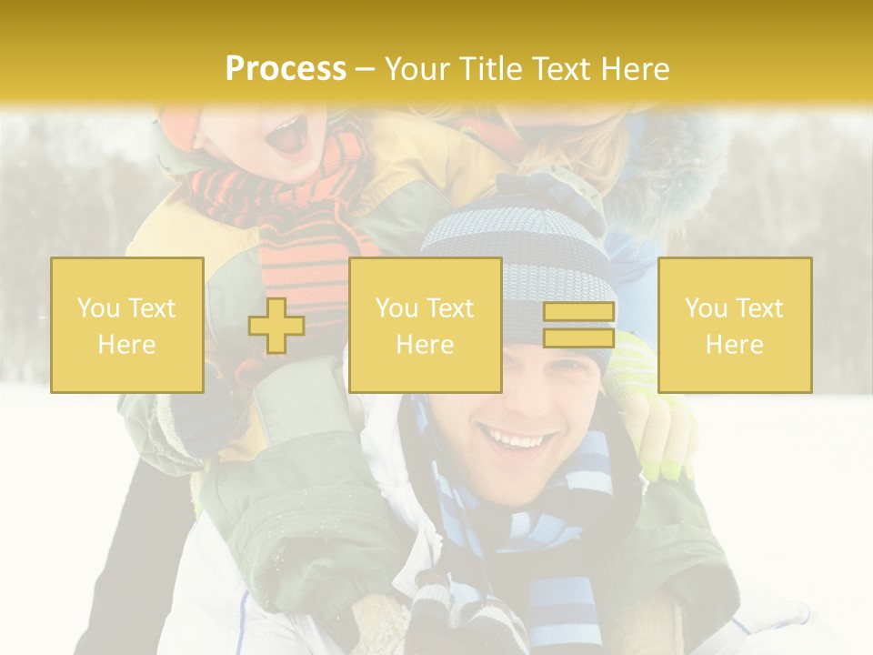 Ride Clothes Trees PowerPoint Template