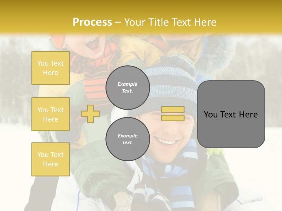 Ride Clothes Trees PowerPoint Template