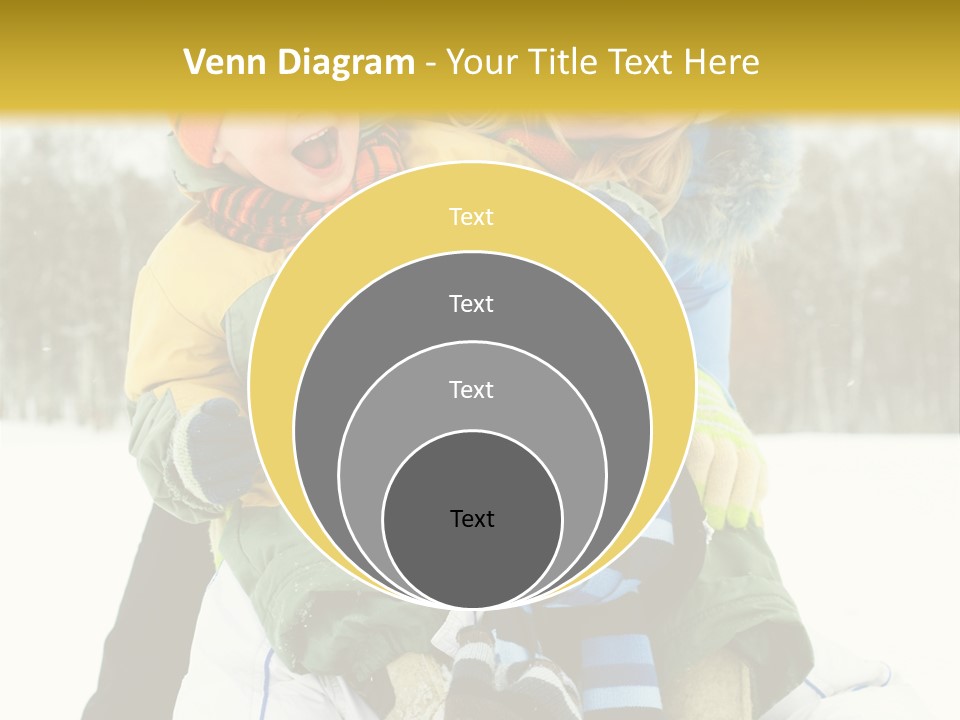 Ride Clothes Trees PowerPoint Template