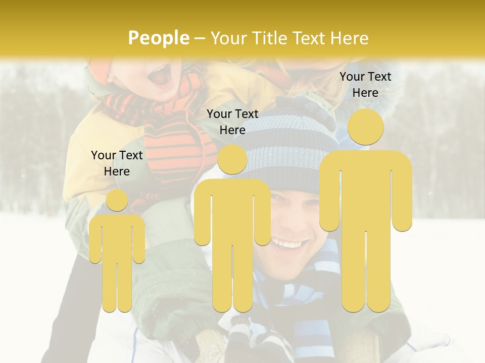 Ride Clothes Trees PowerPoint Template