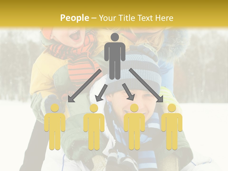 Ride Clothes Trees PowerPoint Template