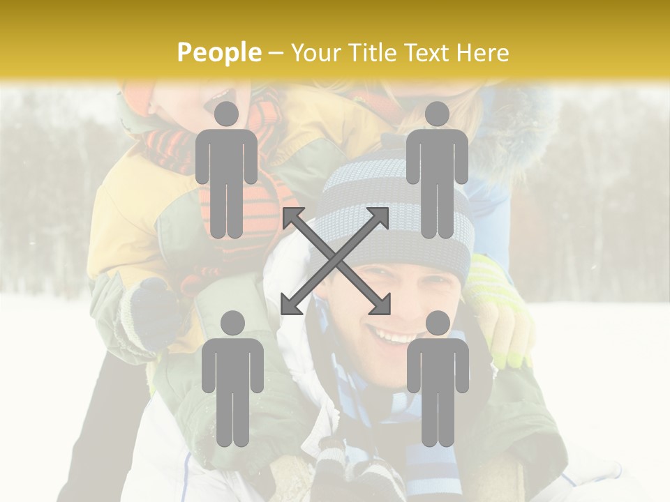 Ride Clothes Trees PowerPoint Template