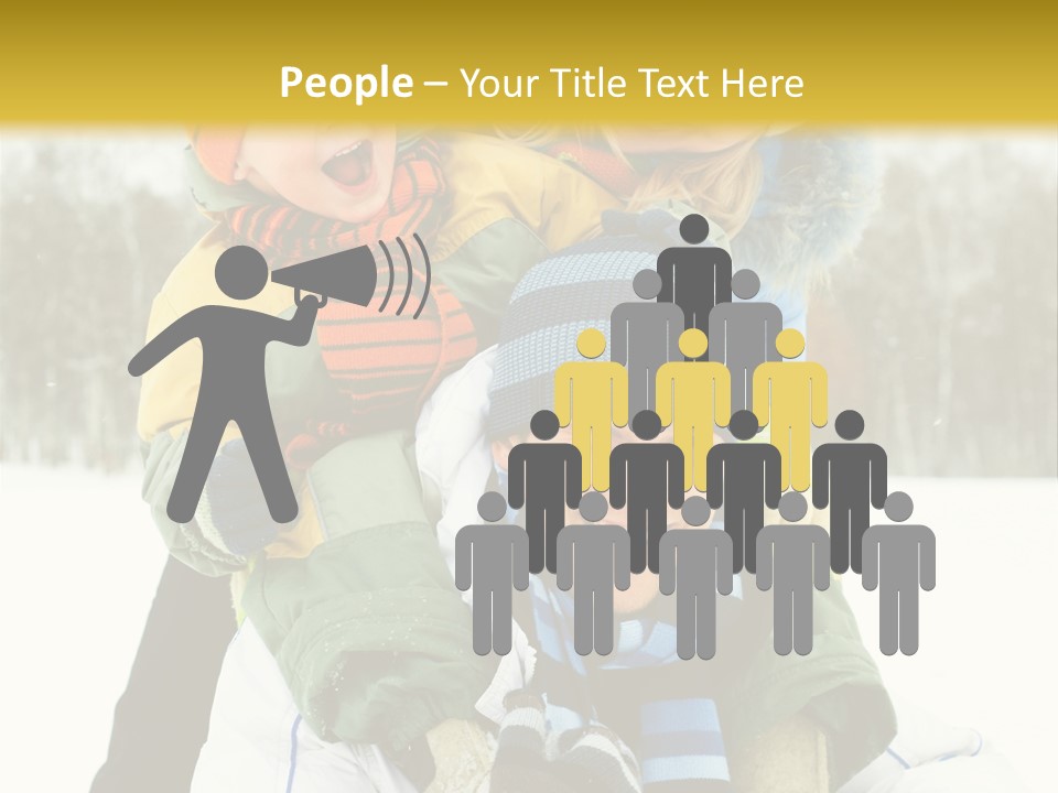 Ride Clothes Trees PowerPoint Template