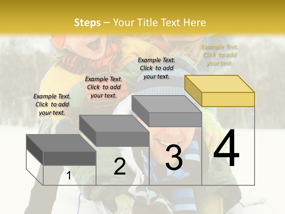 Ride Clothes Trees PowerPoint Template