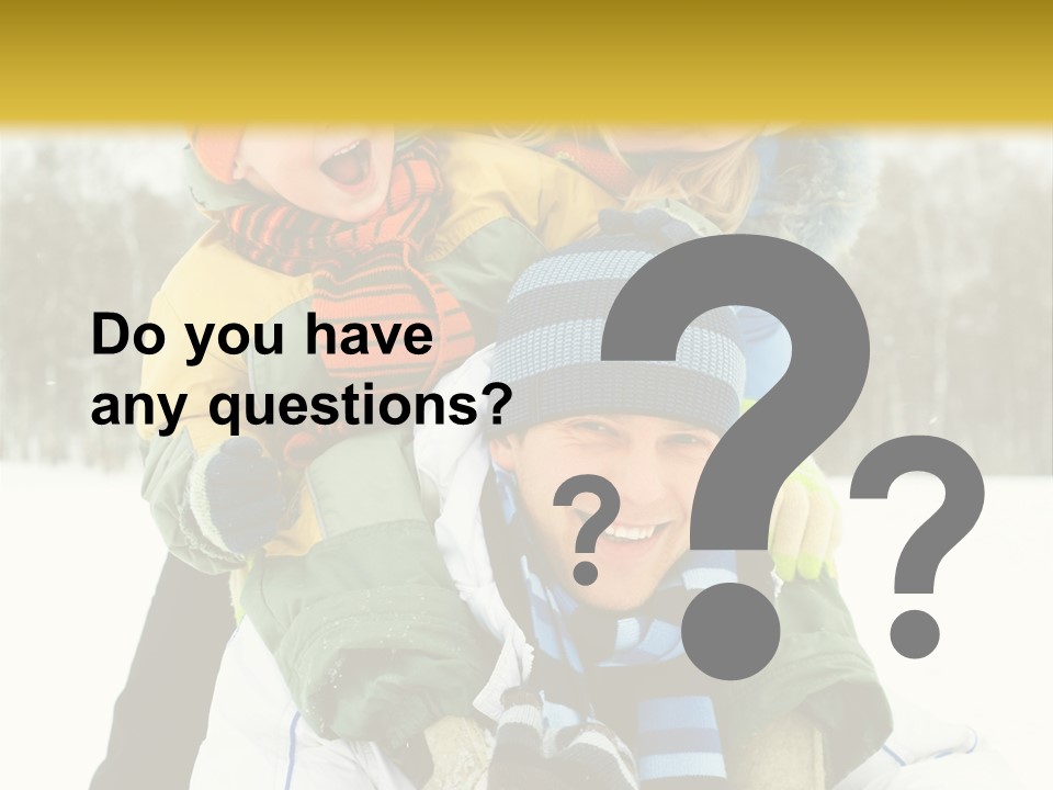 Ride Clothes Trees PowerPoint Template