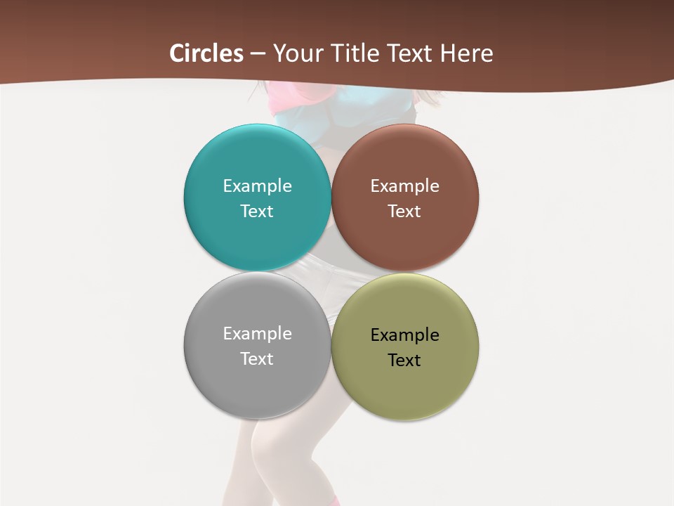 Gymnastic Moving Dancer PowerPoint Template