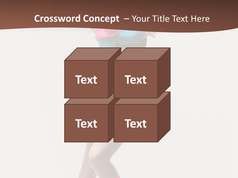 Gymnastic Moving Dancer PowerPoint Template