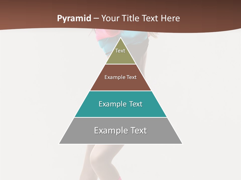 Gymnastic Moving Dancer PowerPoint Template