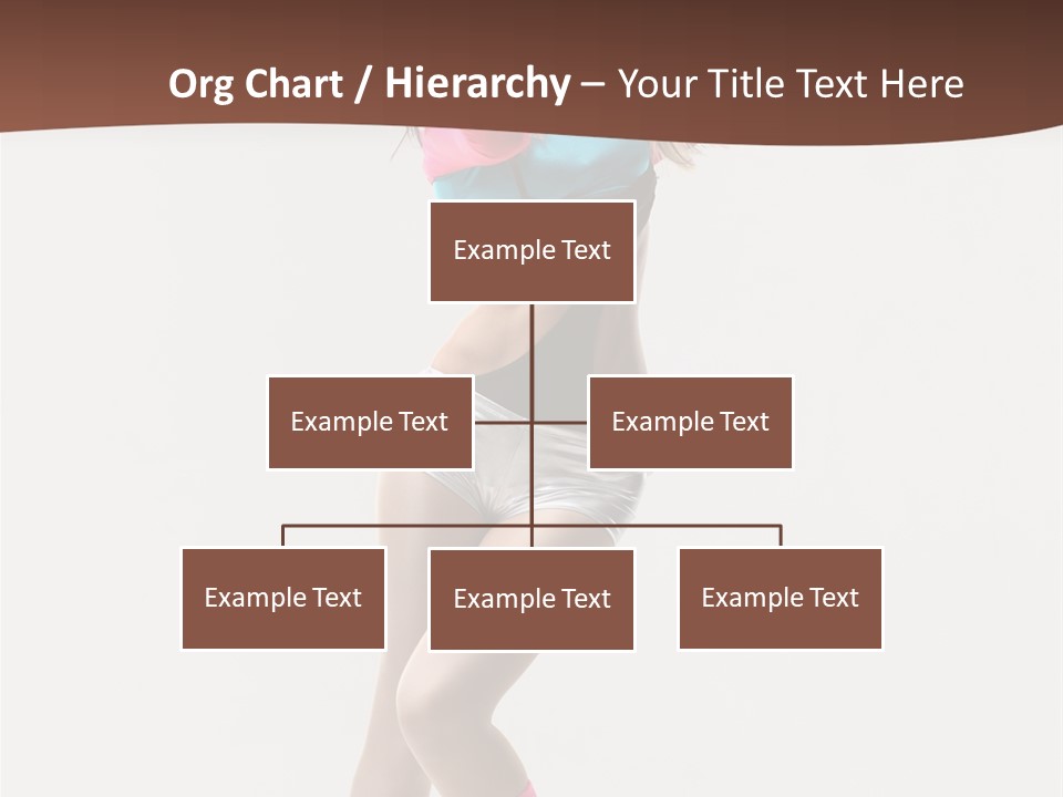 Gymnastic Moving Dancer PowerPoint Template