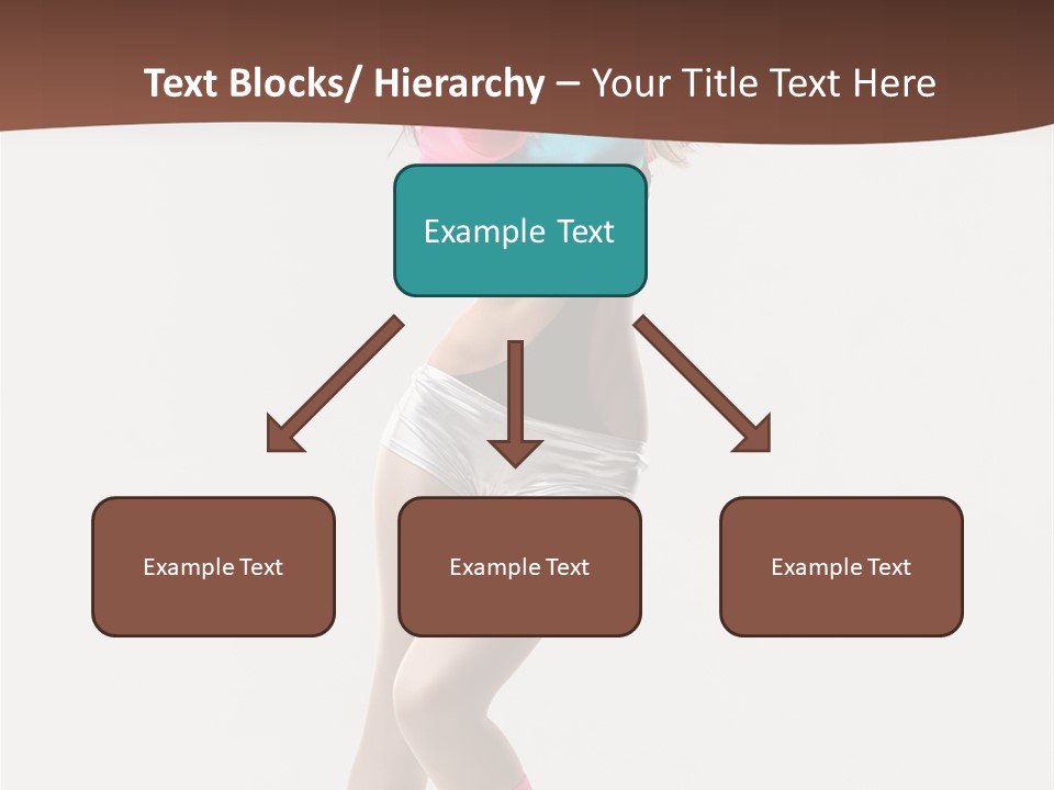 Gymnastic Moving Dancer PowerPoint Template