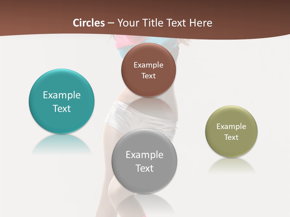 Gymnastic Moving Dancer PowerPoint Template