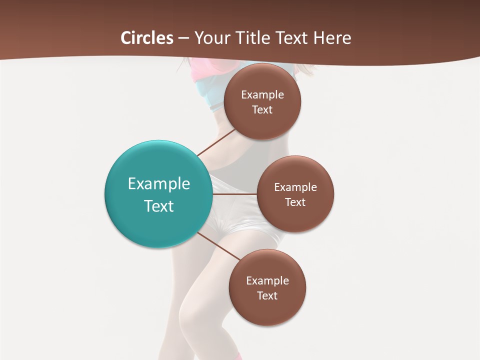 Gymnastic Moving Dancer PowerPoint Template