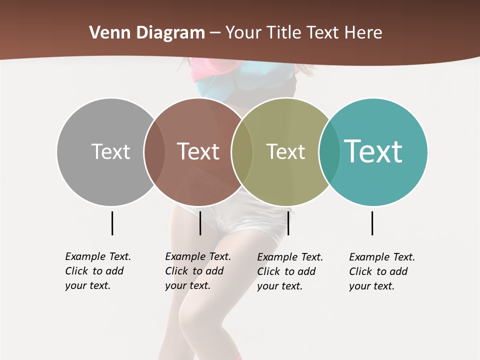 Gymnastic Moving Dancer PowerPoint Template