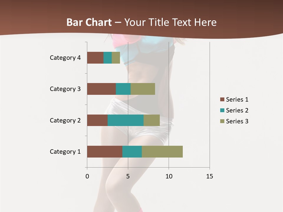 Gymnastic Moving Dancer PowerPoint Template