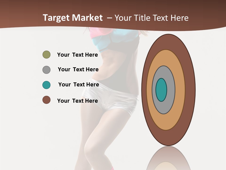 Gymnastic Moving Dancer PowerPoint Template