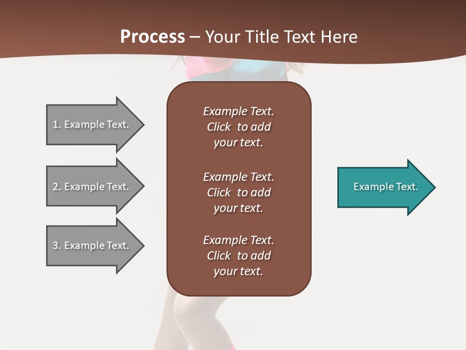 Gymnastic Moving Dancer PowerPoint Template