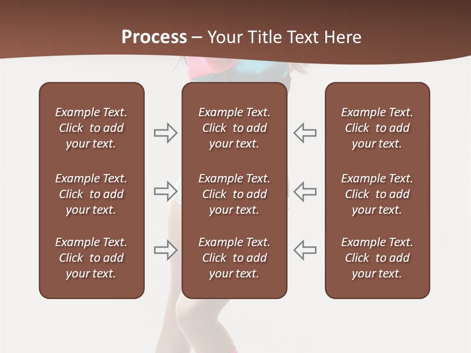 Gymnastic Moving Dancer PowerPoint Template