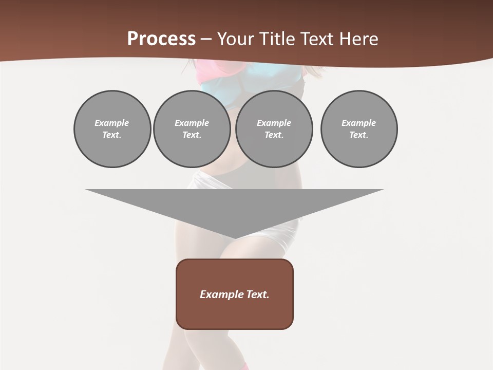 Gymnastic Moving Dancer PowerPoint Template