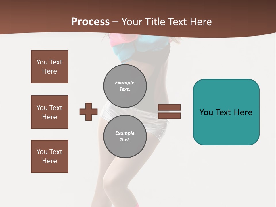 Gymnastic Moving Dancer PowerPoint Template