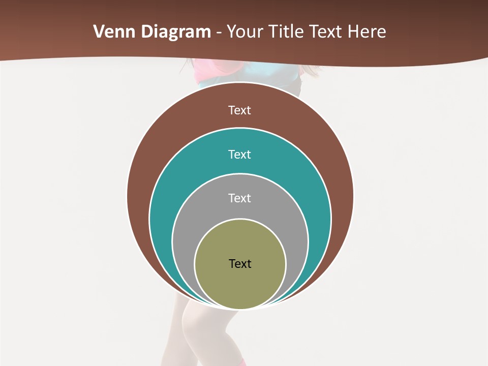 Gymnastic Moving Dancer PowerPoint Template