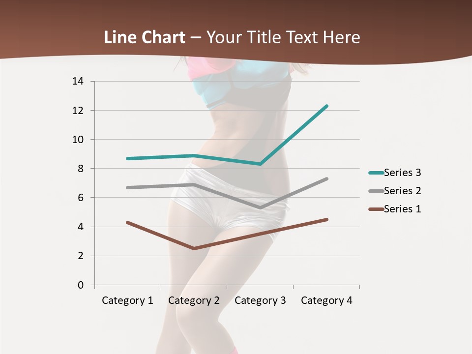 Gymnastic Moving Dancer PowerPoint Template