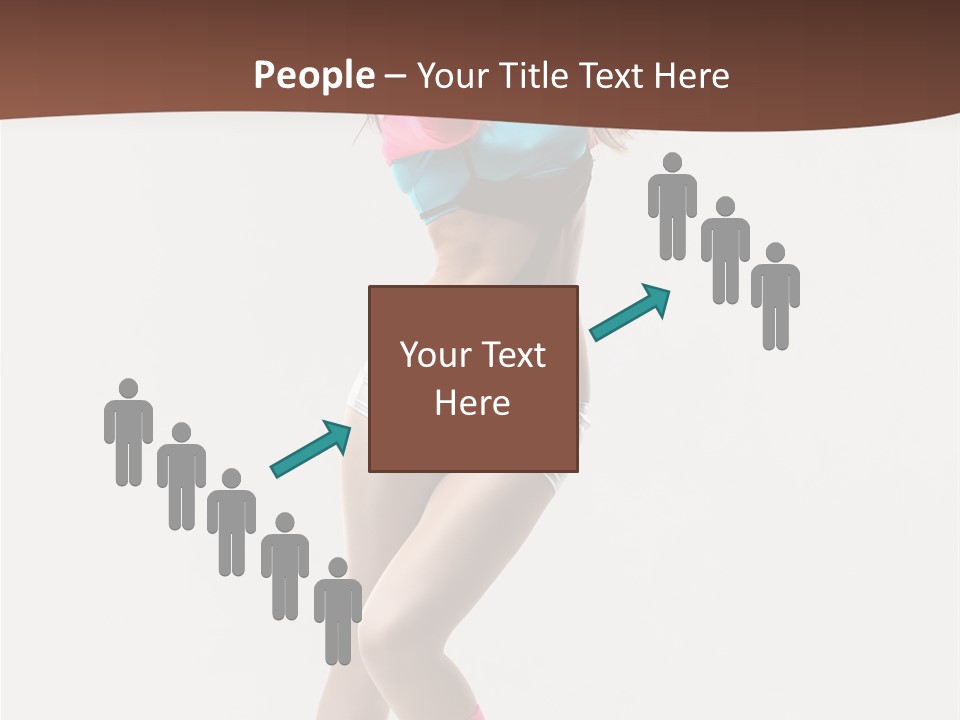 Gymnastic Moving Dancer PowerPoint Template