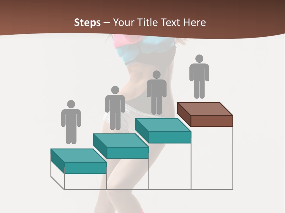 Gymnastic Moving Dancer PowerPoint Template