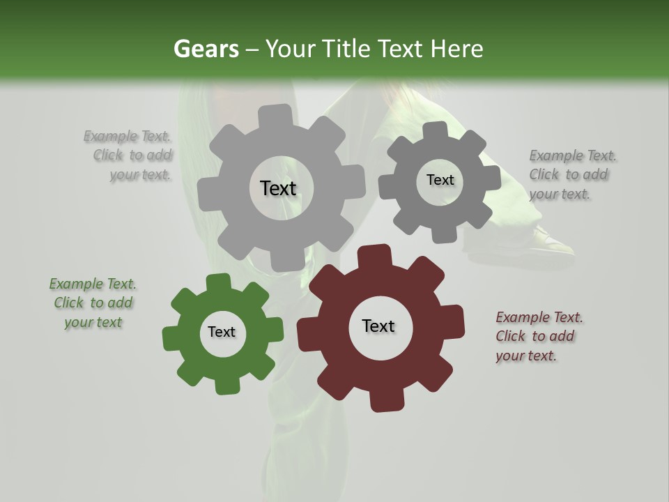 Movement Acrobat Dance PowerPoint Template