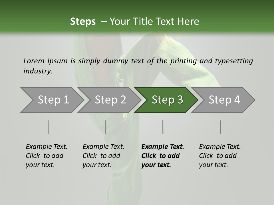 Movement Acrobat Dance PowerPoint Template