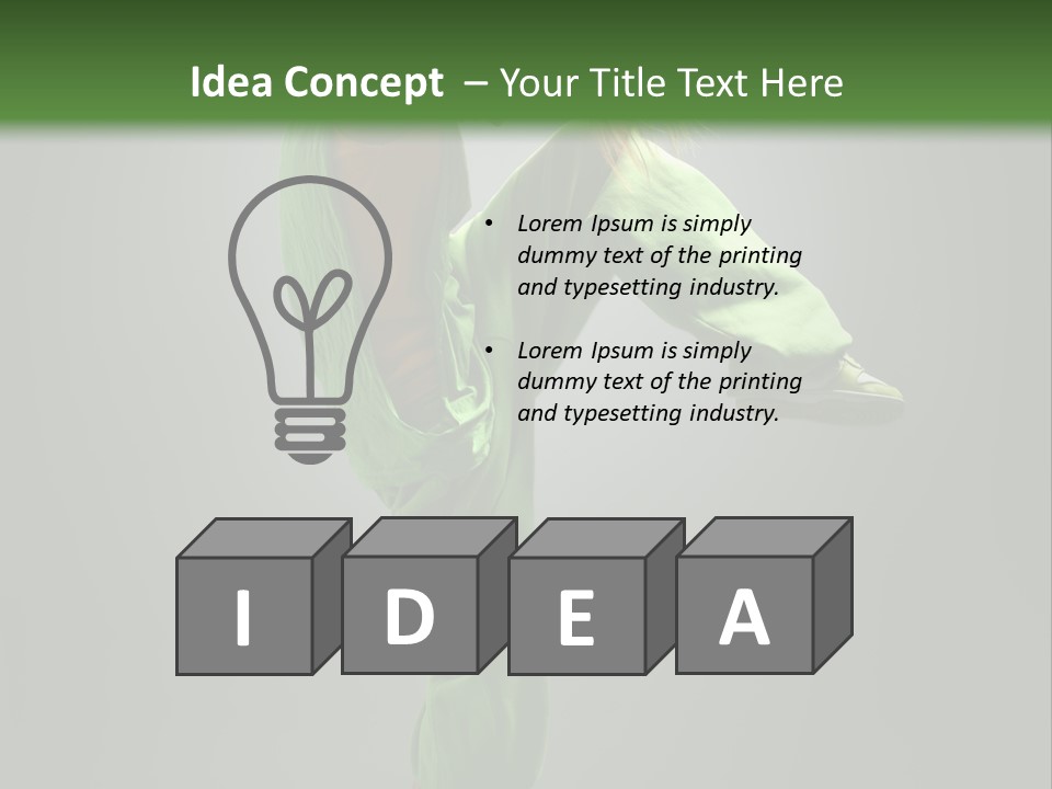 Movement Acrobat Dance PowerPoint Template