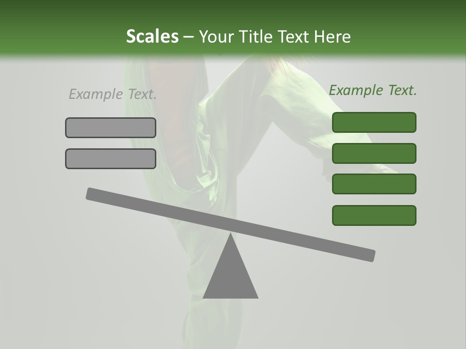 Movement Acrobat Dance PowerPoint Template
