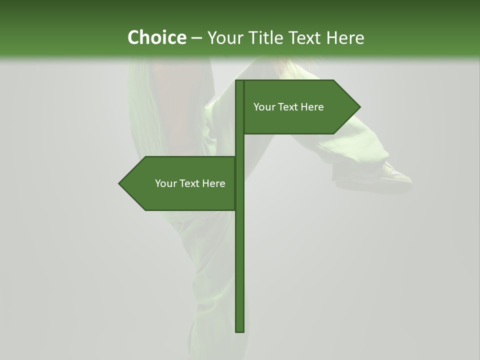 Movement Acrobat Dance PowerPoint Template