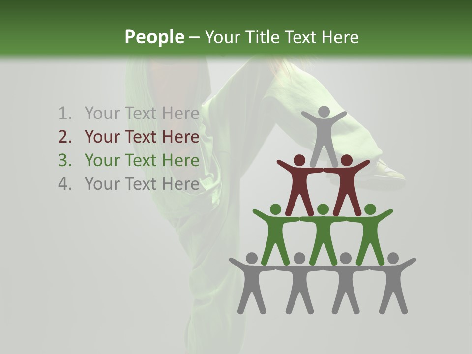 Movement Acrobat Dance PowerPoint Template