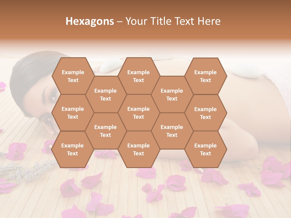 Brunette Zen Healthcare PowerPoint Template