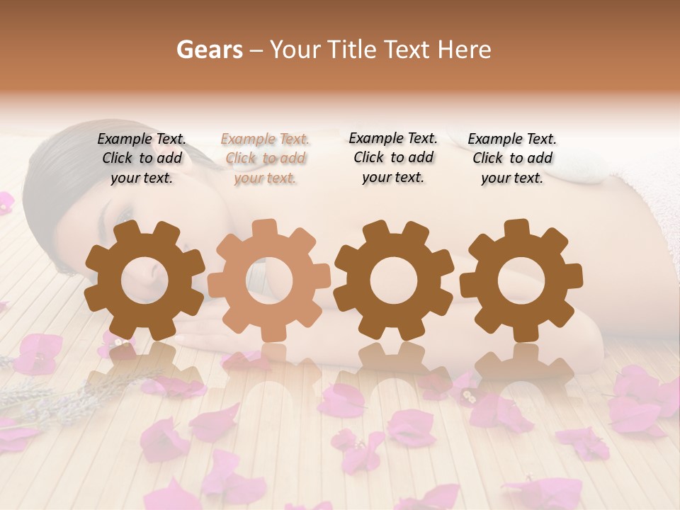 Brunette Zen Healthcare PowerPoint Template