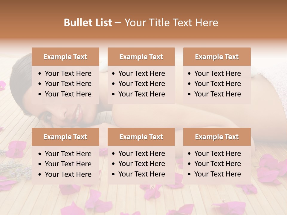 Brunette Zen Healthcare PowerPoint Template