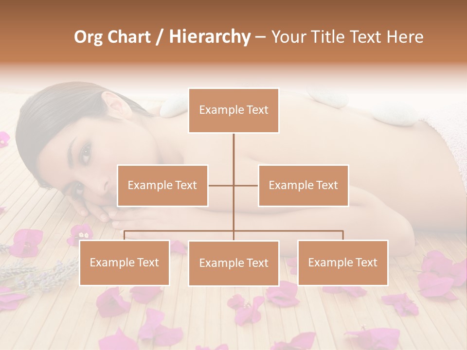 Brunette Zen Healthcare PowerPoint Template