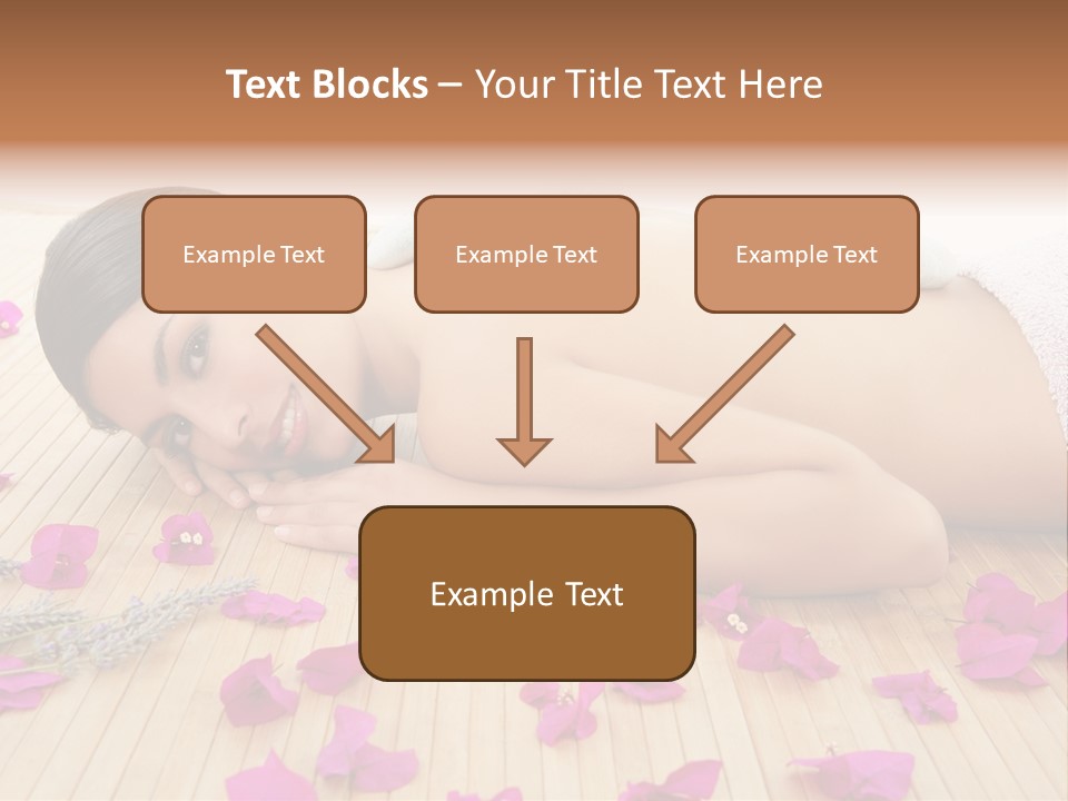 Brunette Zen Healthcare PowerPoint Template