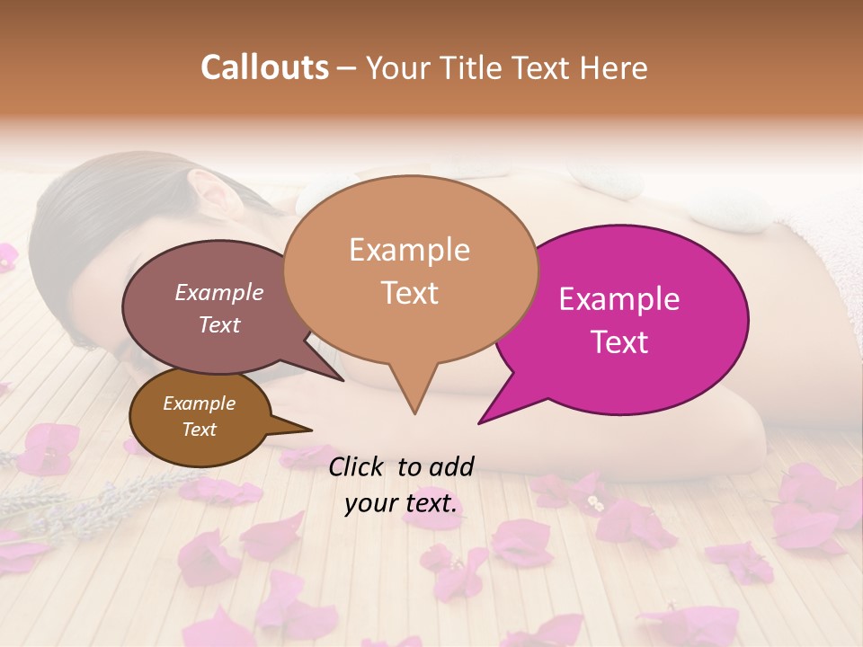 Brunette Zen Healthcare PowerPoint Template