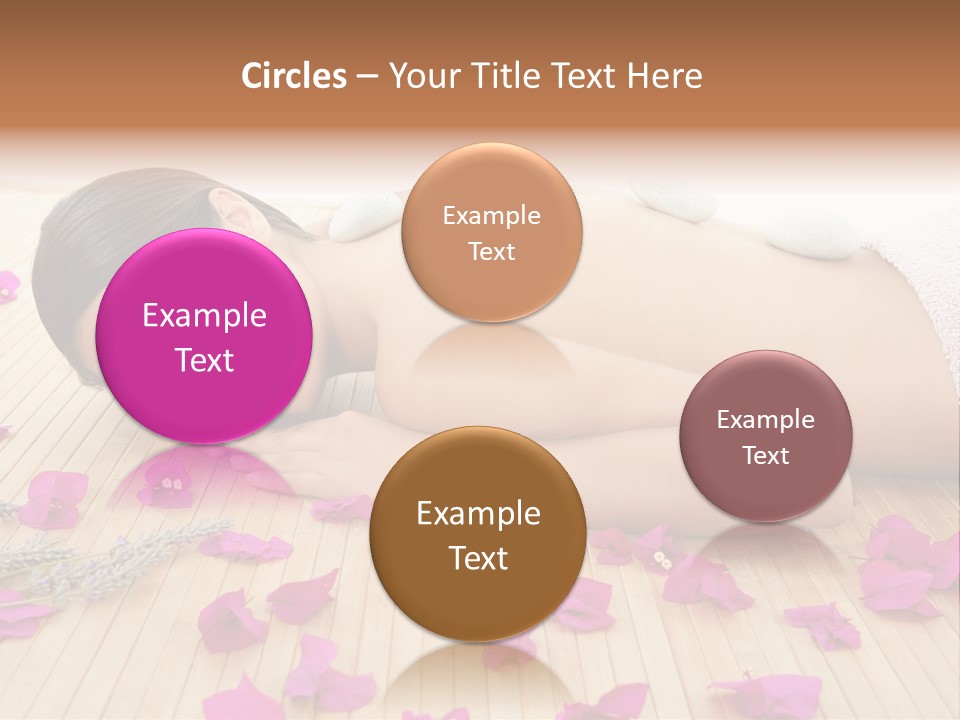 Brunette Zen Healthcare PowerPoint Template