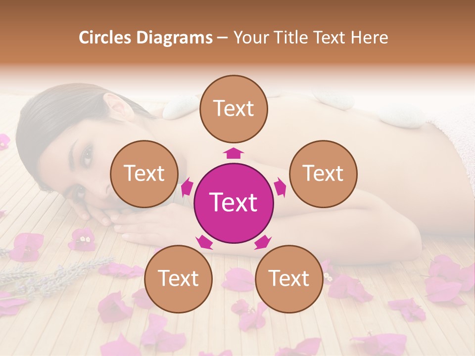 Brunette Zen Healthcare PowerPoint Template