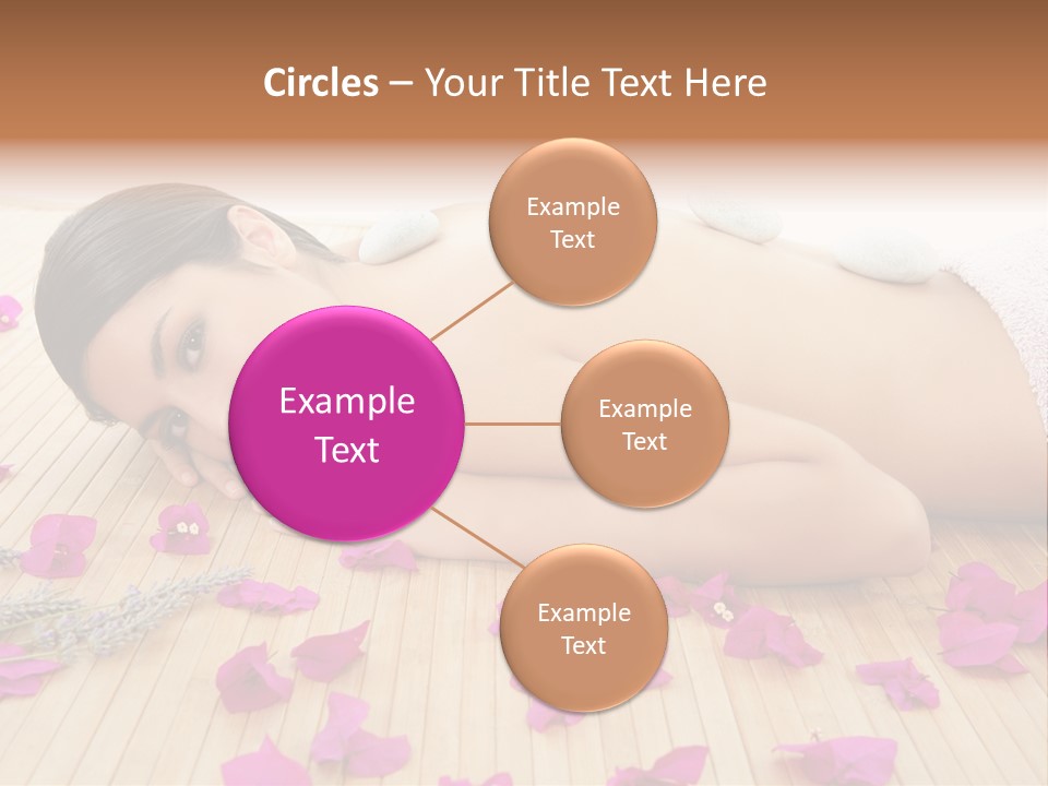 Brunette Zen Healthcare PowerPoint Template