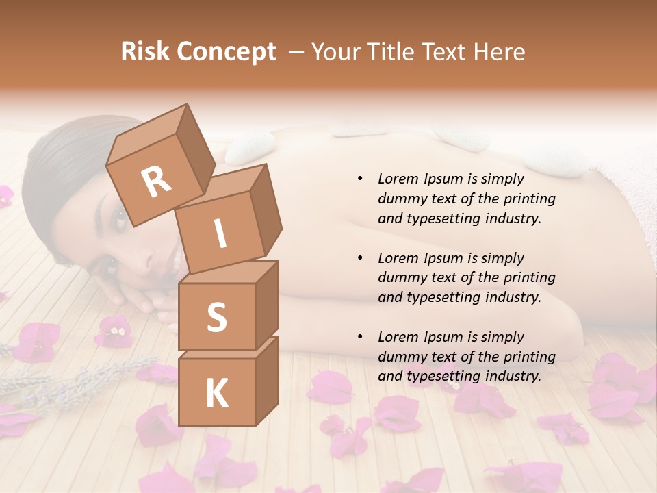 Brunette Zen Healthcare PowerPoint Template