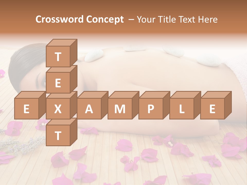 Brunette Zen Healthcare PowerPoint Template