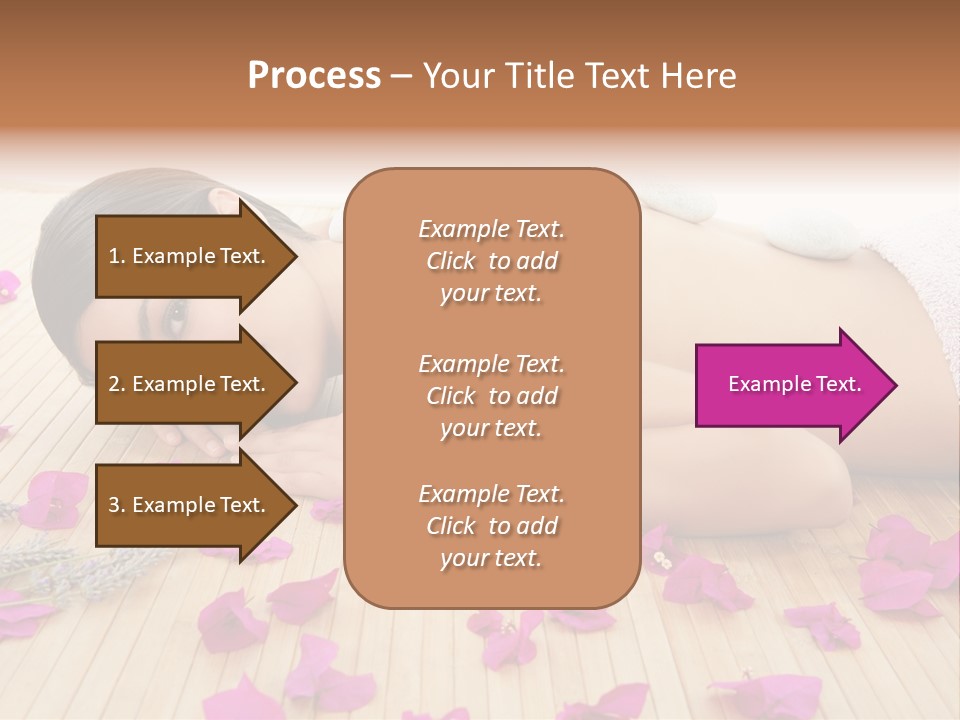 Brunette Zen Healthcare PowerPoint Template