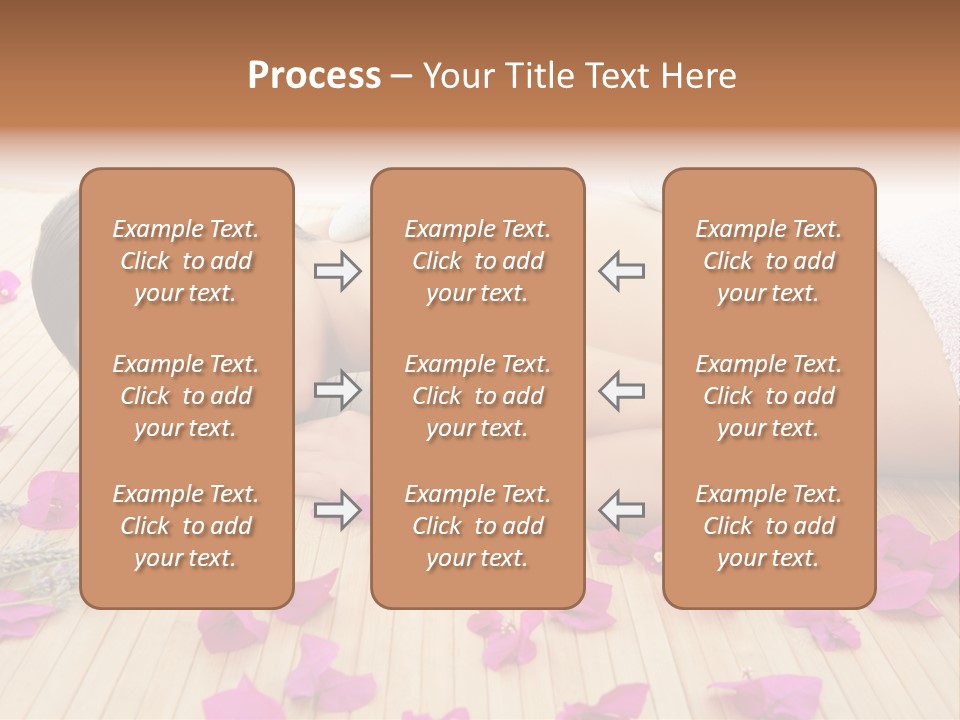 Brunette Zen Healthcare PowerPoint Template