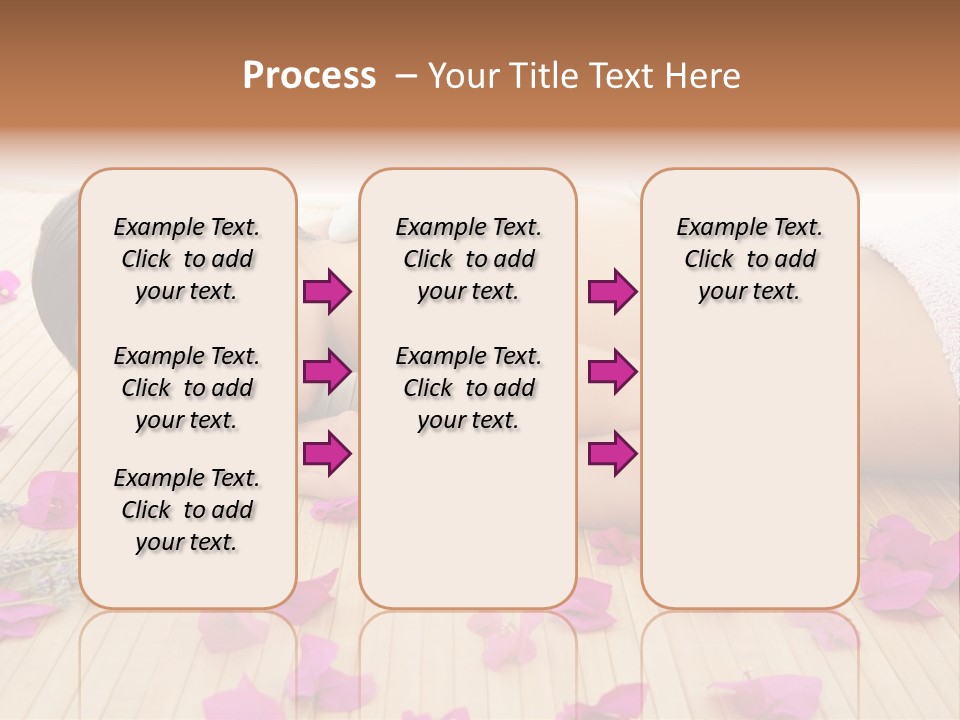 Brunette Zen Healthcare PowerPoint Template